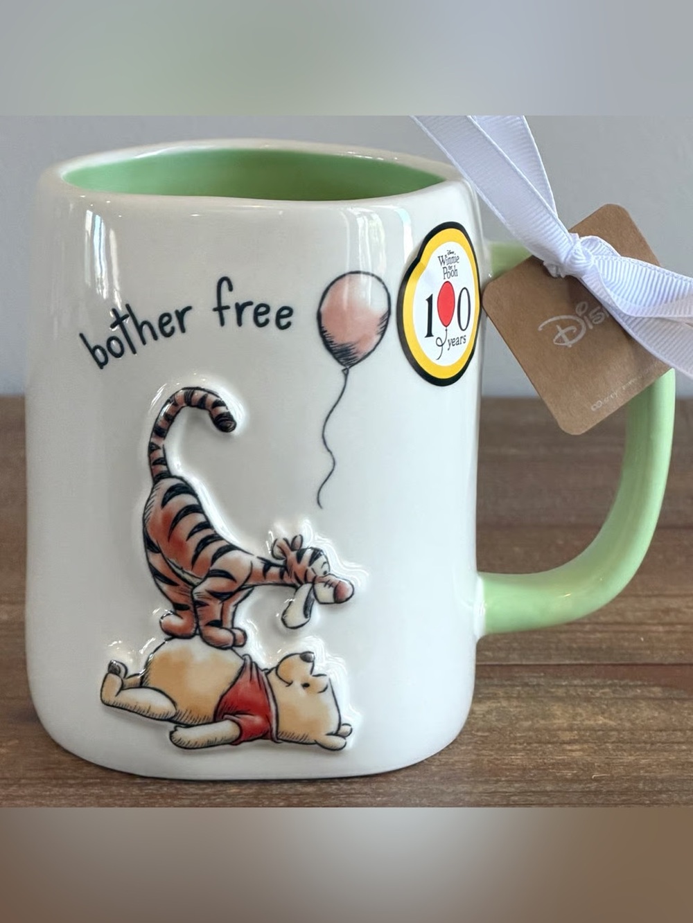 Rae Dunn Disney Winnie The Pooh Mug 100 Year Anniversary